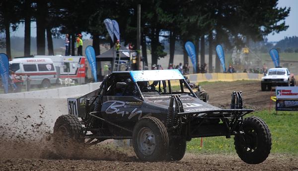 New Zealand offroad racing national champion Donn Attwood (West Auckland) in action at the national finals last year. 